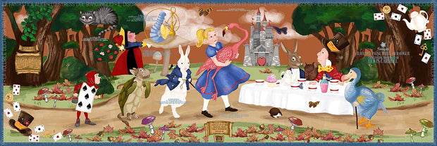 Alice in Wonderland Scarf
