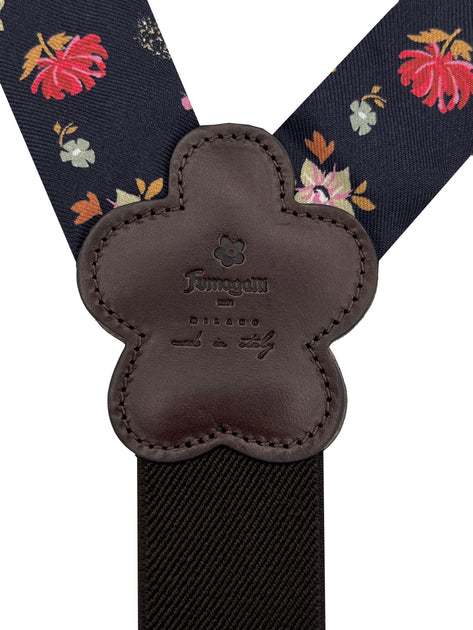 Blue Bourgainville Silk Braces main image 1