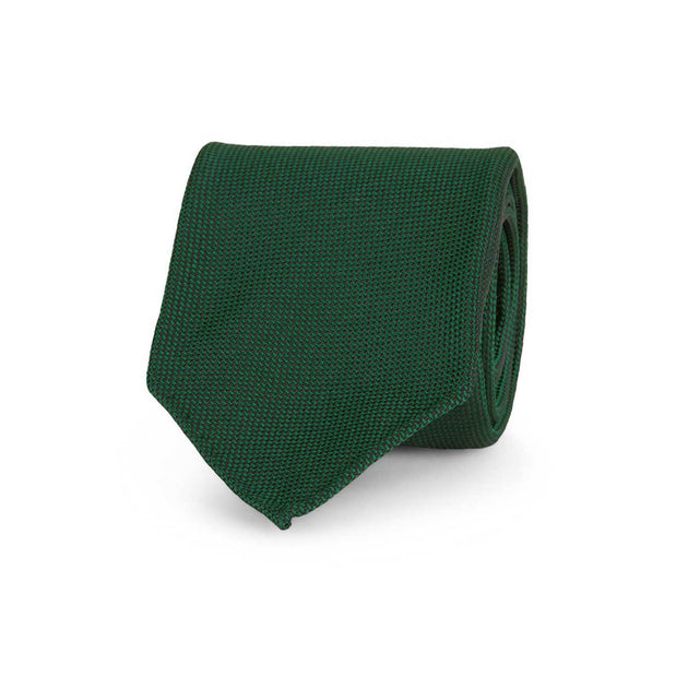 Cravatta Tricot in Seta Verde Oliva - Tinta Unita – E.Marinella