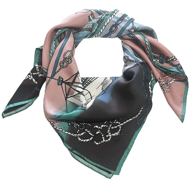 Moby dick silk scarf