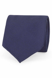 Purple gray panama pure silk unlined handmade tie- Fumagalli 1891