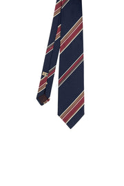 Regimental archive tie blue and red- Fumagalli 1891