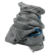 Vintage Diamonds grey scarf super soft - ALMA