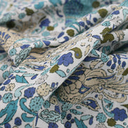 Vintage archive floral white neckerchief