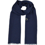 MALVA - Fringed classic design cachemire scarf