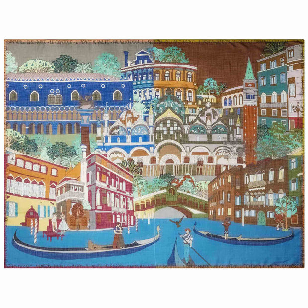Colorful Venice shawl