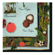 Vintage exotic plants neckerchief