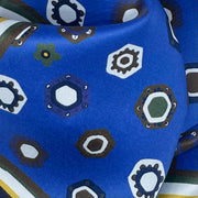 Bandana foulard blu stampa diamanti