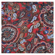 RED PAISLEY ARCHIVE NECKERCHIEF