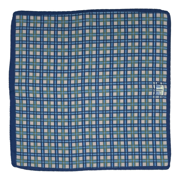 Tartan archival pocket square