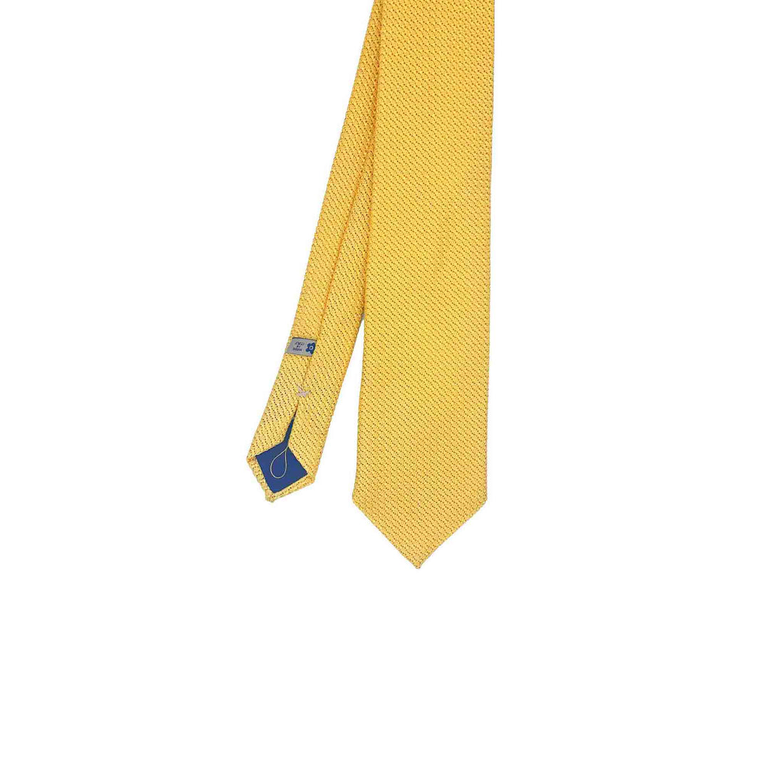 yellow grenadine tie