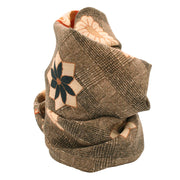 Sciarpa vintage beige diamanti super soft - ALMA - Fumagalli 1891 