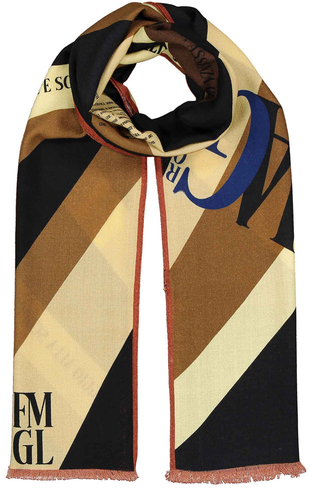 WAG rationalism scarf archives design