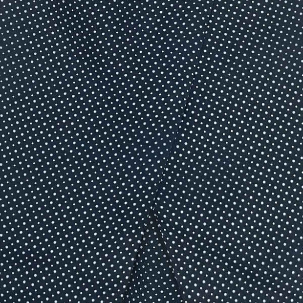 Ascot blu con motivo micro dots - Fumagalli 1891 