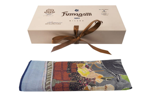 Horse racing light scarf  archives design