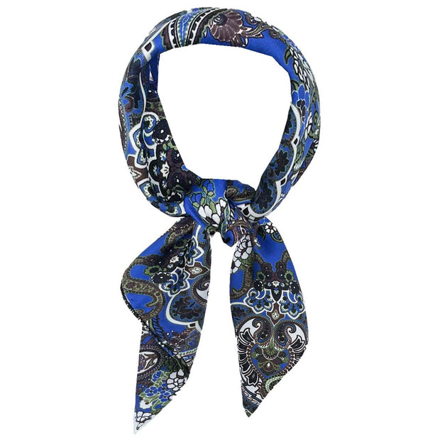 BLUE PAISLEY ARCHIVE NECKERCHIEF