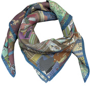 Jazz Music silk scarf 90- Fumagalli 1891