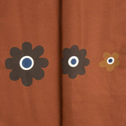 Orange Ultra Soft Silk & Cotton Small Logo Pocket Square