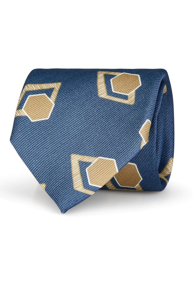 blue vintage tie