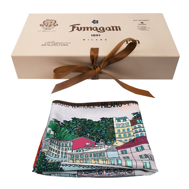 foulard milano colors with box