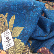 Vintage scarf blue super soft - ALMA