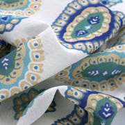 Bandana foulard vintage d'archivio paisley bianco - Fumagalli 1891 