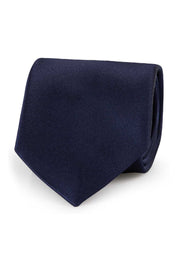 dark blue jacquard tie