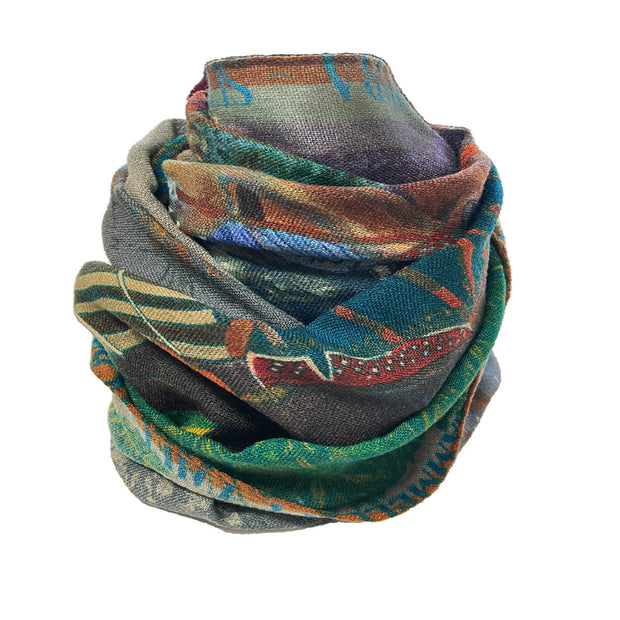 The Sahara Desert pop scarf