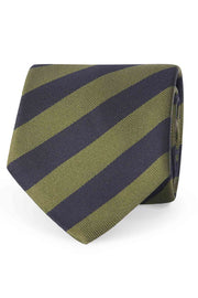 Regimental archive 168 tie blue and green