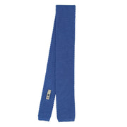 Cravatta in maglia di seta azzurra - Fumagalli 1891