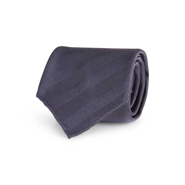 grey reps plain tie
